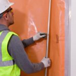 Polythene Sheeting 4m x 25m Orange LPS 1207 - Polythene and Shrink Wrap | MPS Construction Supplies
