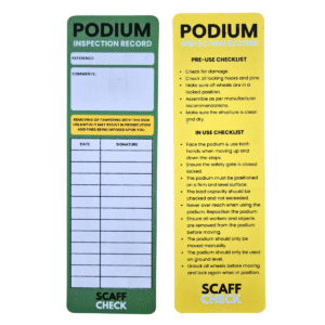 ScaffCheck Podium – Complete Box - Scaffolding Supplies | MPS Construction Supplies