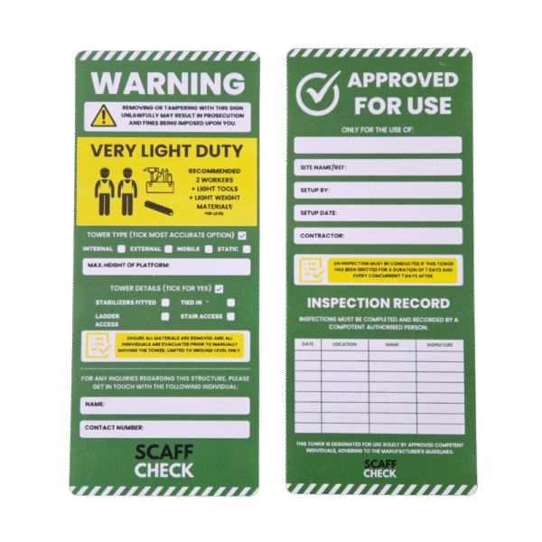 ScaffCheck Tower – Complete Box - Scaffolding Supplies | MPS Construction Supplies