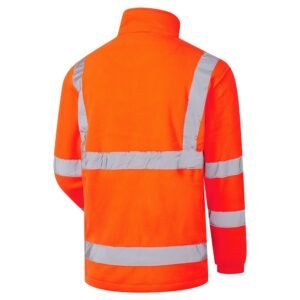 Supertouch Hi Vis Fleece Jacket - Image 4