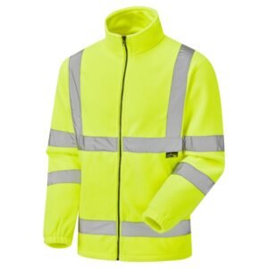 Supertouch Hi Vis Fleece Jacket - Image 1