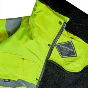 Supertouch Hi-Vis Vapour Shield 4.4 2 in 1 Bomber Jacket - Image 8