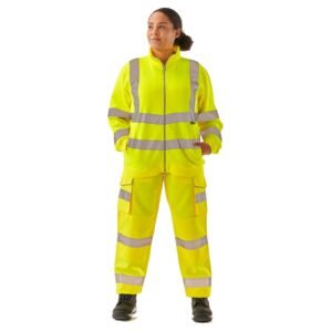 Women's Hi Vis Eshaal Zipped Sweatshirt - Image 4